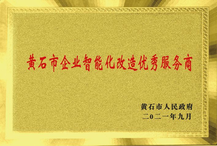 黃石市(shì)企業(yè)智能(néng)化改造優秀服務商